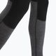 Pantaloni termici da uomo icebreaker ZoneKnit 200 nero/jet heather/cb 5