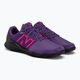 Scarpe da calcio New Balance da uomo Audazo V6 Command IN prism purple 4