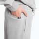 Pantaloni New Balance Essentials Stacked Logo French da uomo di colore grigio sportivo 4