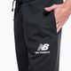 Pantaloni New Balance Essentials Stacked Logo neri da uomo 4