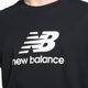 T-shirt New Balance Essentials Stacked Logo Uomo nero 4