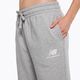 Pantalone donna New Balance Essentials Stacked Logo French athletic grey 4