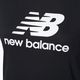 T-shirt New Balance Essentials Stacked Logo Donna nero 7