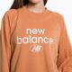 New Balance Essentials Reimagined Archive French Terry Crewneck donna seppia 4