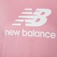 Felpa con cappuccio New Balance Essentials Stacked Logo French Terry Donna, rosa chiaro 7