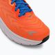 Scarpe da corsa da uomo HOKA Arahi 6 arancione vibrante/cielo costiero 7