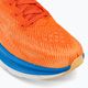 Scarpe da corsa da uomo HOKA Clifton 9 arancione vibrante/impala 7