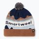 Smartwool Knit Winter Pattern POM berretto in erica marina profonda 6