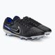 Nike Tiempo Legend 10 Pro FG scarpe da calcio nero / cromo / iper reale 4