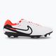 Nike Tiempo Legend 10 Pro FG bianco/nero/lucido cremisi scarpe da calcio 2