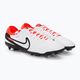 Nike Tiempo Legend 10 Pro FG bianco/nero/lucido cremisi scarpe da calcio 4