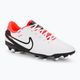 Nike Tiempo Legend 10 Academy MG scarpe da calcio bianco/nero/lucido cremisi
