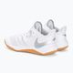 Nike Zoom Hyperspeed Court scarpe da pallavolo SE bianco/argento metallico gomma 3