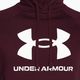 Felpa Under Armour Rival Fleece Logo HD Uomo marrone scuro/bianco 6