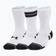 Calze da allenamento Under Armour Perf Tech Nov Crew 3P bianco/bianco/nero 4