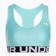 Reggiseno fitness Under Armour HG Authentics Mid Branded radial turchese/bianco 4