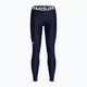 Leggings Under Armour HeatGear da donna mezzanotte marina/bianco