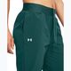 Pantaloni da allenamento Under Armour Sport High Rise Woven hydro verde acqua/bianco da donna 4