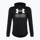 Felpa Under Armour Rival Terry Graphic Hood nero/castano da uomo