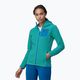 Felpa da trekking da donna Patagonia R1 Air Full-Zip blu subtidal