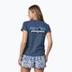 T-shirt trekking donna Patagonia P-6 Logo Responsabili-Tee blu utility 2