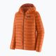 Giacca con cappuccio Patagonia Down Sweater Hoody Uomo redtail rust