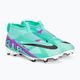 Scarpe da calcio per bambini Nike Jr Mercurial Superfly 9 Pro FG iper turchese/nero/bianco/fucsia dream 4