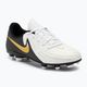 Scarpe da calcio Nike Phantom GX II Club FG/MG Junior bianco/oro metallizzato/nero per bambini