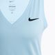 Canotta tennis donna Nike Court Dri-Fit Victory Tank blu ghiacciaio/nero 3