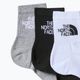 The North Face Multi Sport Cush Quarter Trekking Socks 3 paia nero assortito 2