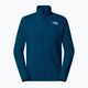 Felpa da uomo The North Face 100 Glacier 1/4 Zip midnight petrol