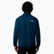 Felpa da uomo The North Face Crest 1/4 Zip mezzanotte petrolio/nero 3