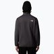 Felpa The North Face Crest 1/4 Zip uomo grigio antracite/nero 3