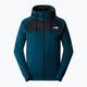 Felpa da uomo The North Face Reaxion Fleece midnight petrol dark heather/ asphalt grey 5