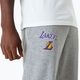 Pantaloni New Era NBA Essentials Jogger Los Angeles Lakers grigio uomo 5