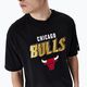 Maglietta New Era Team Script OS Chicago Bulls nera da uomo 3