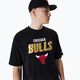 Maglietta New Era Team Script OS Chicago Bulls nera da uomo 4