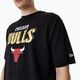 Maglietta New Era Team Script OS Chicago Bulls nera da uomo 5