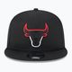 Cappello New Era Split Logo 9Fifty Chicago Bulls nero 3