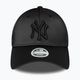 Cappello da baseball New Era Satin 9Forty New York Yankees donna nero 2