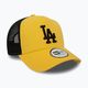 Cappello da baseball New Era League Essential Trucker Los Angeles Dodgers giallo da uomo 3