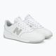 Scarpe New Balance BB80 bianco/grigio 4