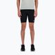 Pantaloncini New Balance Athletics Sleek Run da uomo, nero