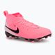 Nike Phantom Luna II Academy FG/MG Junior, scarpe da calcio per bambini, colore nero e tramonto