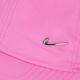 Cappellino Nike Dri-Fit Club Unstructured Metal Swoosh rosa giocoso/argento metallizzato 3