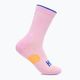 Calzini HOKA Crew Run 3 paia rosa twillight/sherbert/blu abbagliante 2