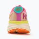 HOKA Clifton 9 scarpe da corsa fucsia/vaniglia per bambini 6