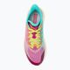 Scarpe da corsa HOKA Mach 6 fucsia/acqua elettrica per bambini 5