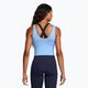 Under Armour Motion Tank EMEA canotta da allenamento da donna horizon blu/bianco 2