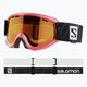 Salomon Juke Access rosa/arancio tonico, occhiali da sci per bambini 6